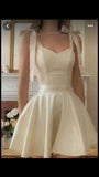 Elegant Straps A line Party Dress Homecoming Dresses HZ1024
