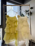Cute A Line Straps 18th Birthday Dress Short Homecoming Dresses HZ1024