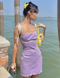 Pretty A Line Spaghetti Straps Lilac Satin Short Homecoming Dress 19th Birthday Outfits HZ1024
